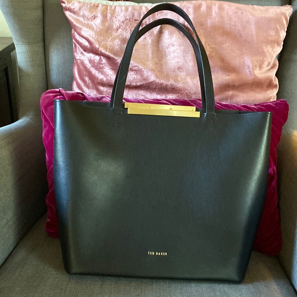 Ted Baker Black Tote with Removable Insert Clutch